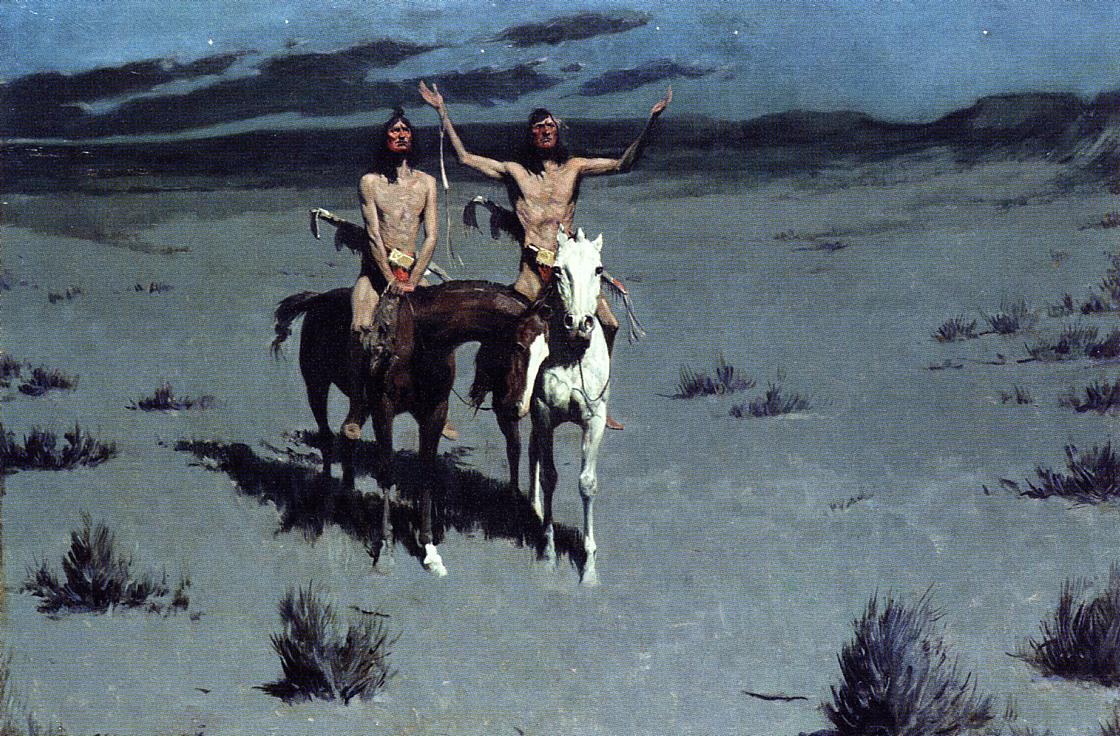 Frederic Remington Pretty Mother of the Night